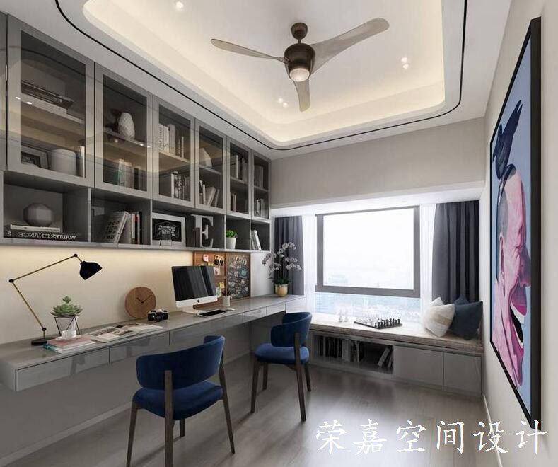 上海裝修案例現(xiàn)代優(yōu)雅 時(shí)尚四居